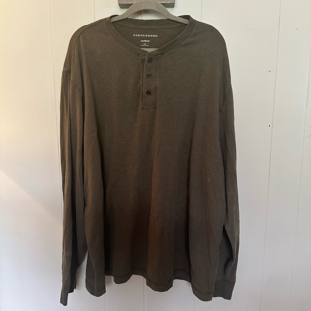 Men's Saddlebred Flex Carbon Henley